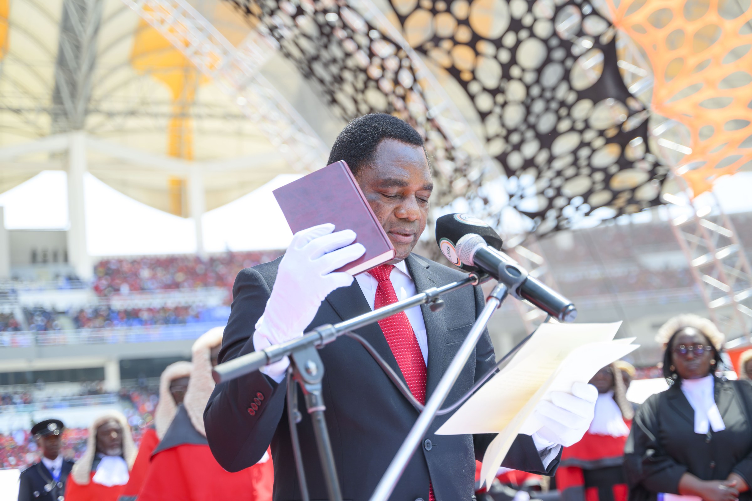 President Hichilema Takes the Oath of Office for a Second Term